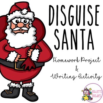 Preview of Disguise Santa Activity