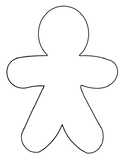 Disguise a Gingerbread Man Template