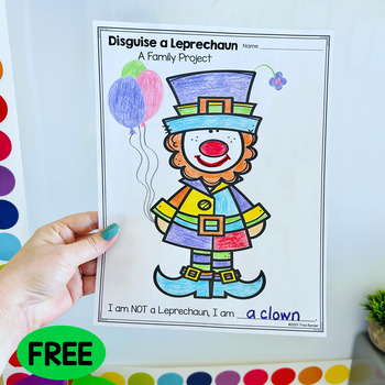 Preview of Disguise a Leprechaun - A Family Project - St. Patrick's Day Activities