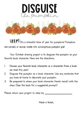 Disguise a Pumpkin Sharing Project