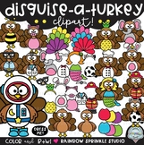 Disguise a Turkey Clipart {turkey disguises clipart}