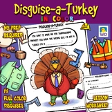 Disguise-a-Turkey IN COLOR! Thanksgiving Craft