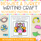 Disguise a Turkey November Writing Activity | Thanksgiving