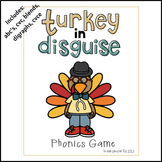 Disguise a Turkey- Phonics Game!