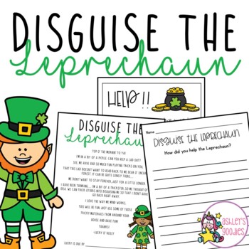 Preview of Disguise the Leprechaun Activity