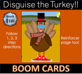 Disguise the Turkey | Follow Directions - 1, 2, 3 Steps | 