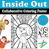 Disgust Collaborative Coloring Poster | Inside Out | Final