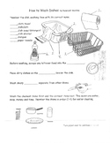 Dish Washing Worksheet