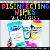 Disinfecting Wipes Gift Tags EDITABLE