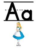 Disney Alphabet Letter Wall