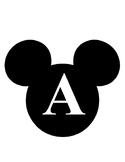 Disney Alphabet Signs