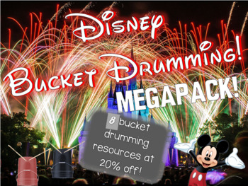 Preview of Disney Bucket Drumming MEGAPACK!