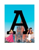 Disney Character ABC Posters