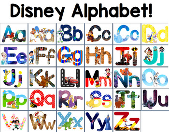 Disney Alphabet Dumbo /'Letter D/' DIGITAL PDF downloadprintable A4 poster