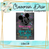 Disney Inspired Classroom Decor – Poster/Bulletin Board – 