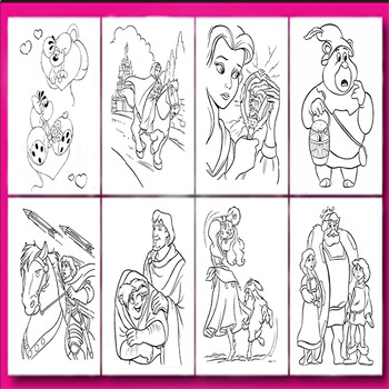 Disney Coloring Pages for Adults and Kids Part 2 by New
