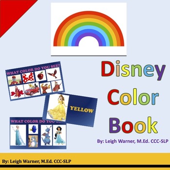 Preview of Disney Colors Book