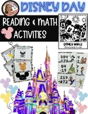 Disney Day Transformation Reading and Math Activities