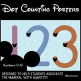 Disney Dot Counting/Touch Dot Number Posters
