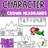 Disney Fairy Tale Characters Themed Crown Headbands (Hats)