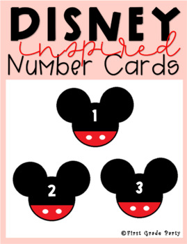 mickey mouse printable numbers