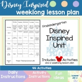 Disney Inspired PreK Unit