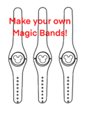 Disney Magic Bands Template: Design your own magic bands!!