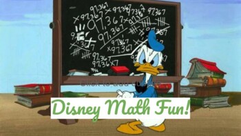 Preview of Disney Math Fun 4th Grade