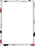 Disney/ Mickey Mouse 4 types Border Template