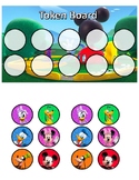 Disney Mickey Mouse Clubhouse Token Board- 10 Tokens