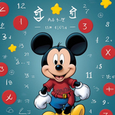Disney Mickey Mouse Math Worksheets- Coloring Pages