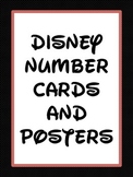 Numbers 1-10 Disney Number Charts