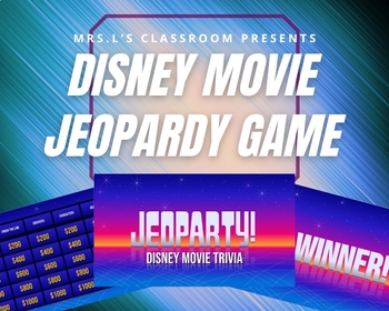 Preview of Disney Movies "Jeoparty" Trivia Game
