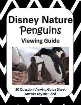 Preview of Disney Nature Penguins (2020) Viewing Guide - Google Copy Included