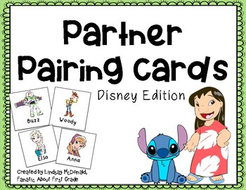 Partner Pairing Cards [Matching Pairs]