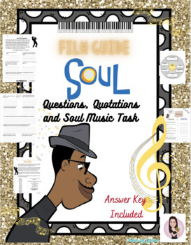 Preview of Soul Disney Pixar Film (2020). Questions and Activities. Answer Key. Print+Go