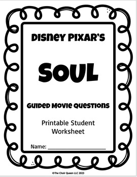 Free Printable Activity Sheets from Disney and Pixar's SOUL