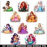 Disney Princess Mom PNG Bundle
