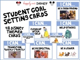 Disney | Student Goal Setting Cards | I Can Statements