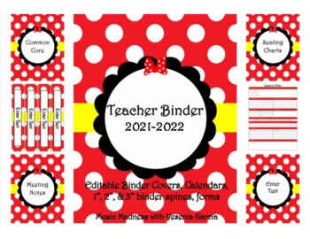 Attendance binder cover