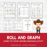 Disney Toy Story Inspired Roll and Graph Activity + Data Sheets