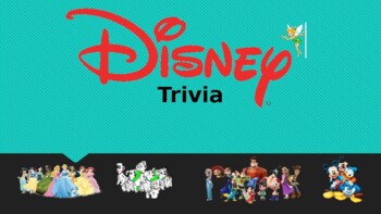 Disney Quiz  Teaching Resources