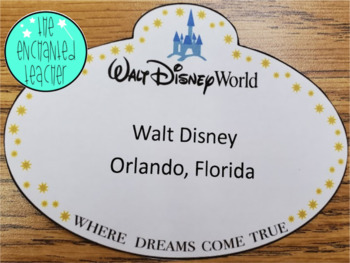 Preview of Disney World Cast Member Name Tags