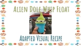Disney World Inspired Visual Recipe -- Alien Dole Whip!