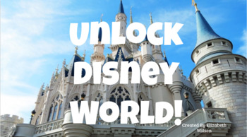Preview of Disney World Virtual escape room