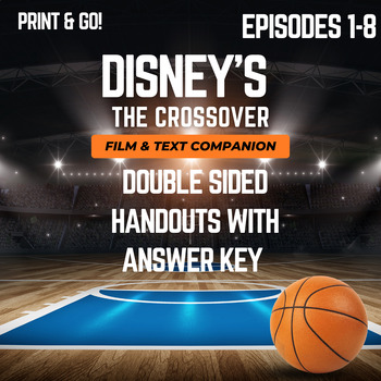Preview of Disney plus The Crossover Series Text Companion Handouts Episodes 1-8 BUNDLE