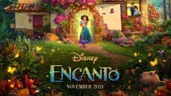 Preview of Disney's ENCANTO Cloze Song and Trailer Activity