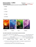 Disney's Elemental phases of matter science video worksheet