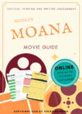 Disney's Moana (2016) Movie Guide + Activities + Sub Plan 