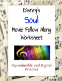 Disney's Soul (2020) Movie Follow Along Reproducible and D